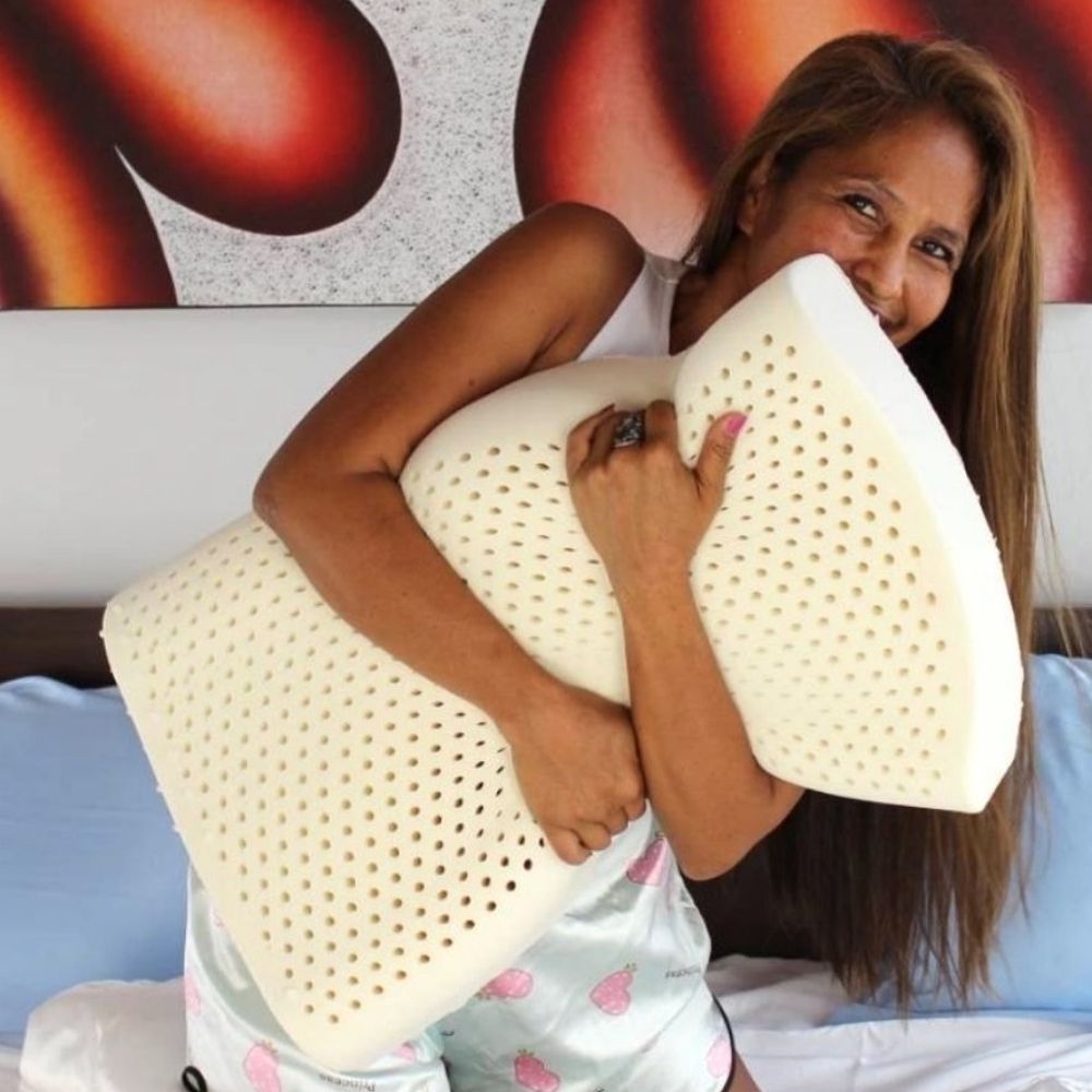soft latex contour pillow online shop