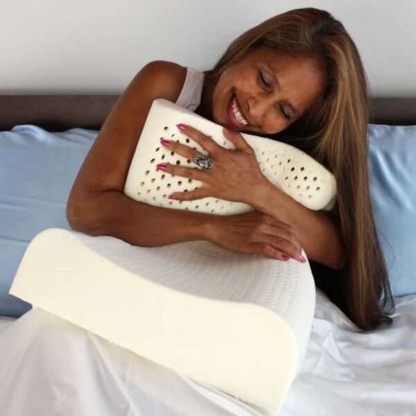 latex contour side sleeper pillow